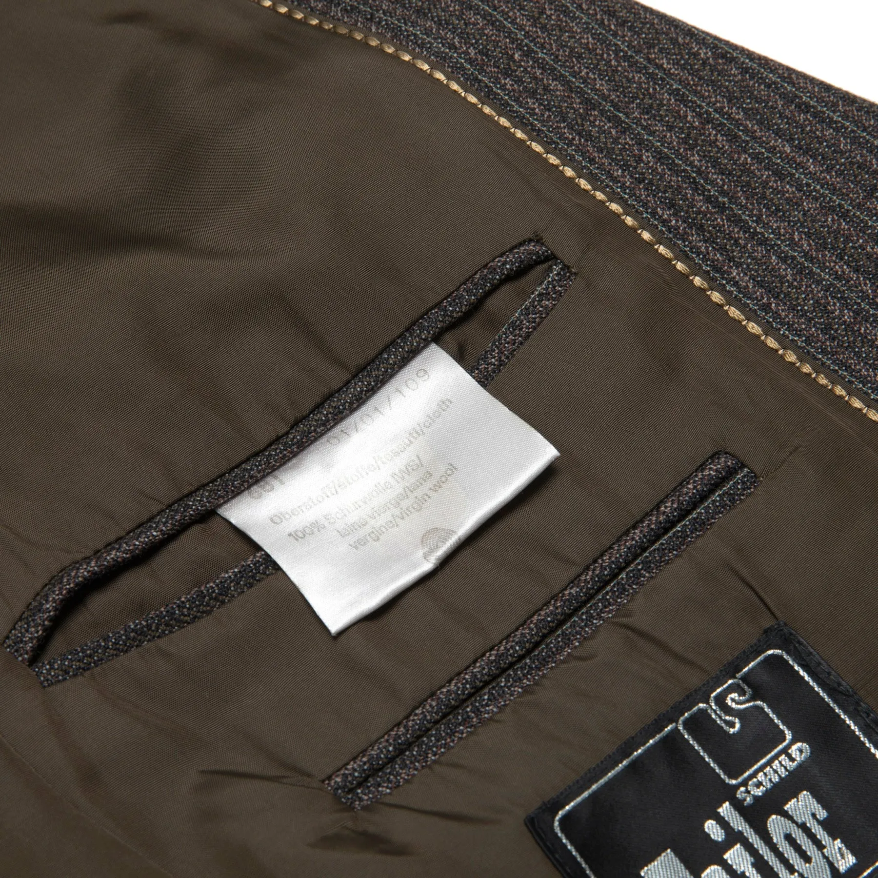 70s, Worsted Twill, High-Density Wool, Structured, Financial District