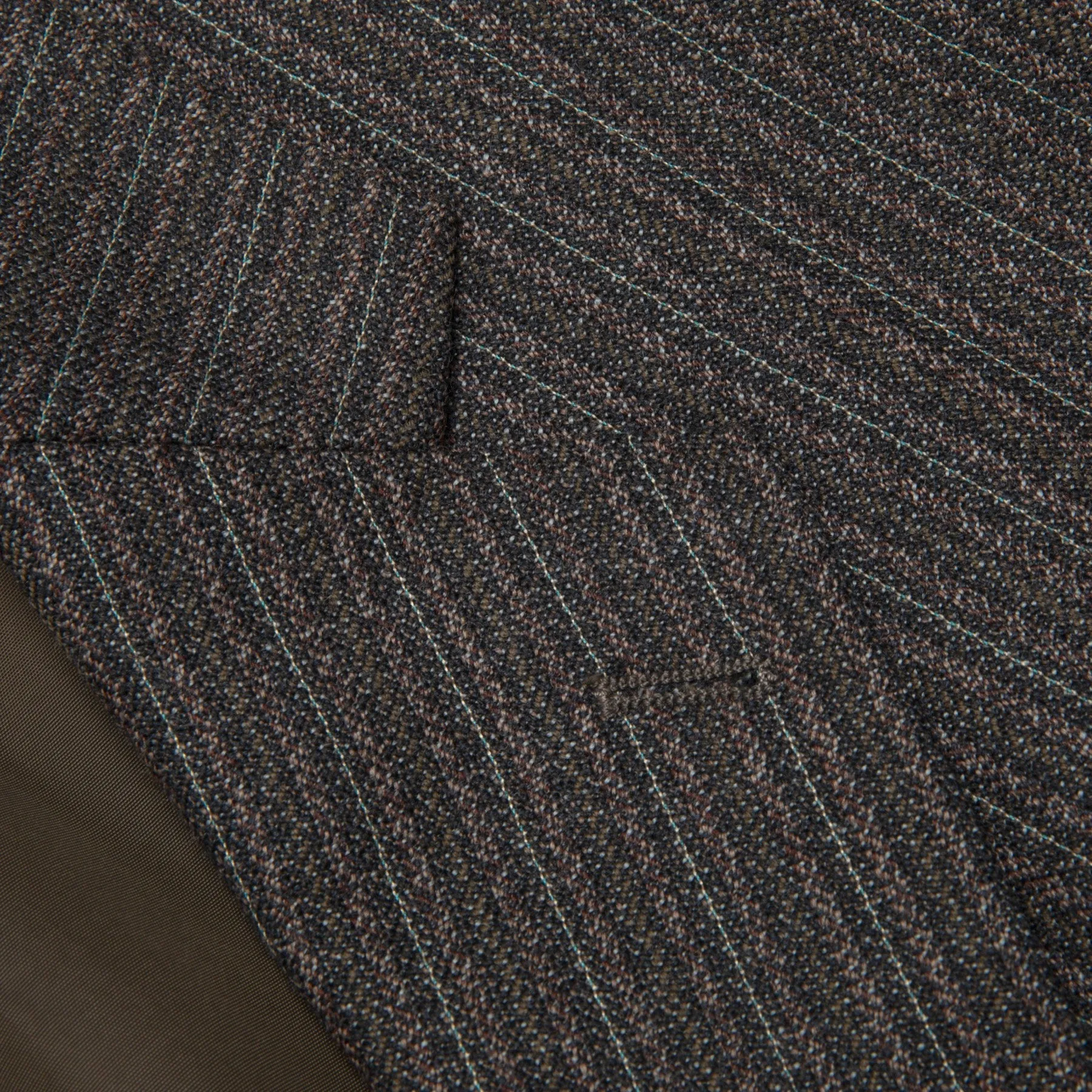 70s, Worsted Twill, High-Density Wool, Structured, Financial District