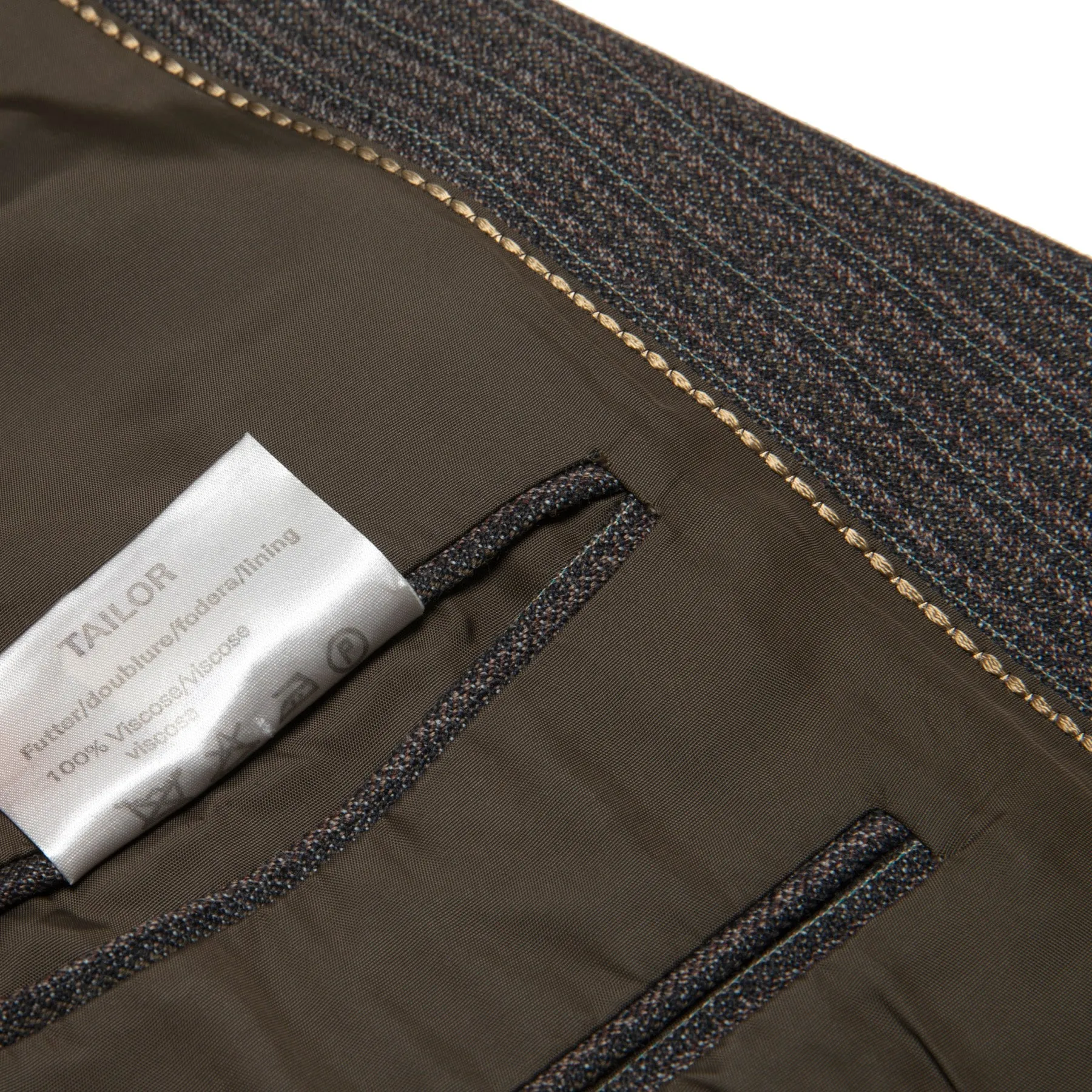 70s, Worsted Twill, High-Density Wool, Structured, Financial District