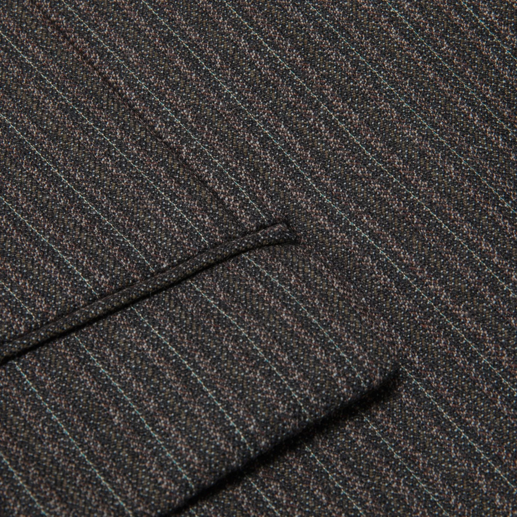 70s, Worsted Twill, High-Density Wool, Structured, Financial District