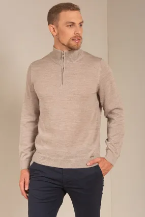 Albert Sweater Baby Alpaca Color Polvo