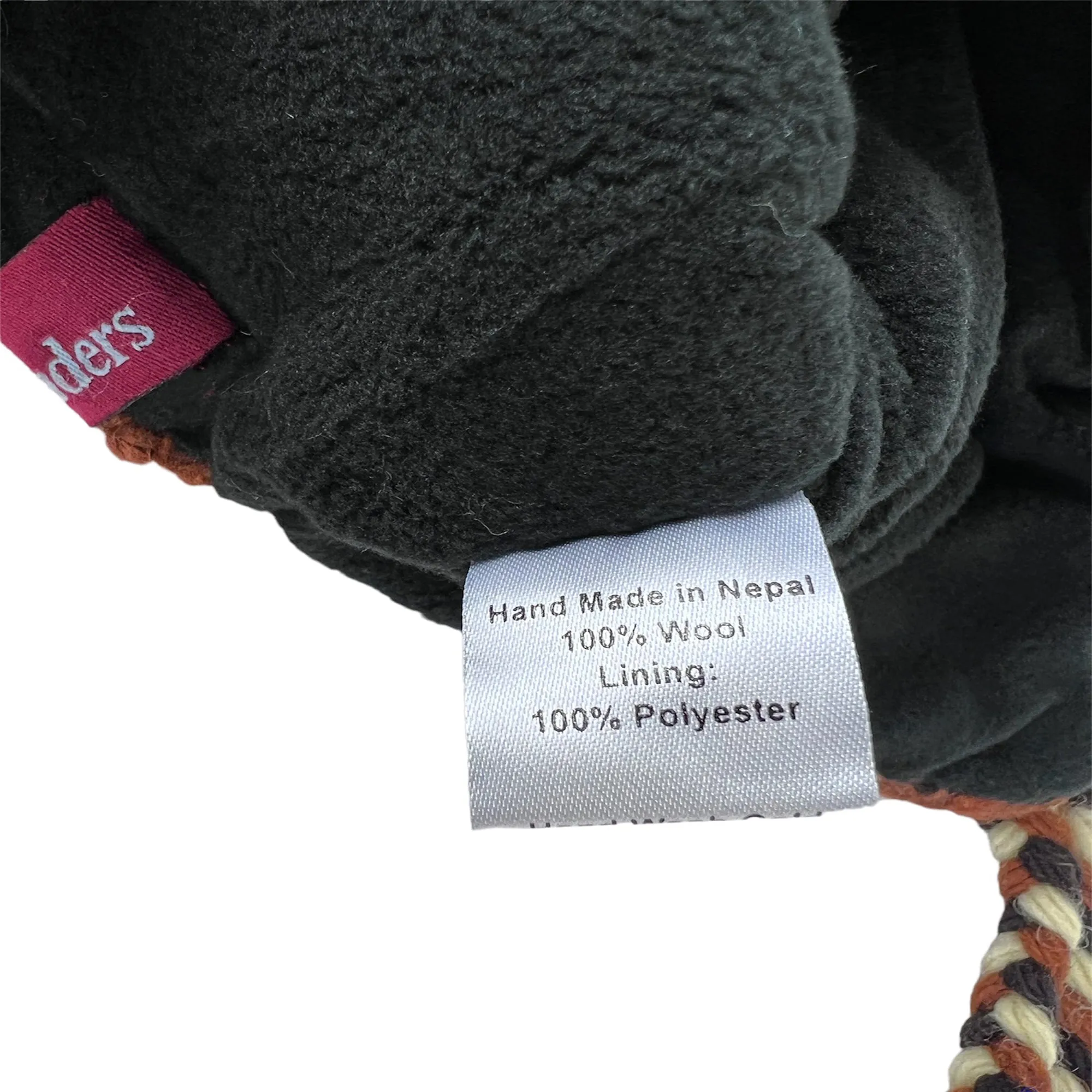 Assorted Designer's Style Highland Wool Knit Beanie Earflap Mitten