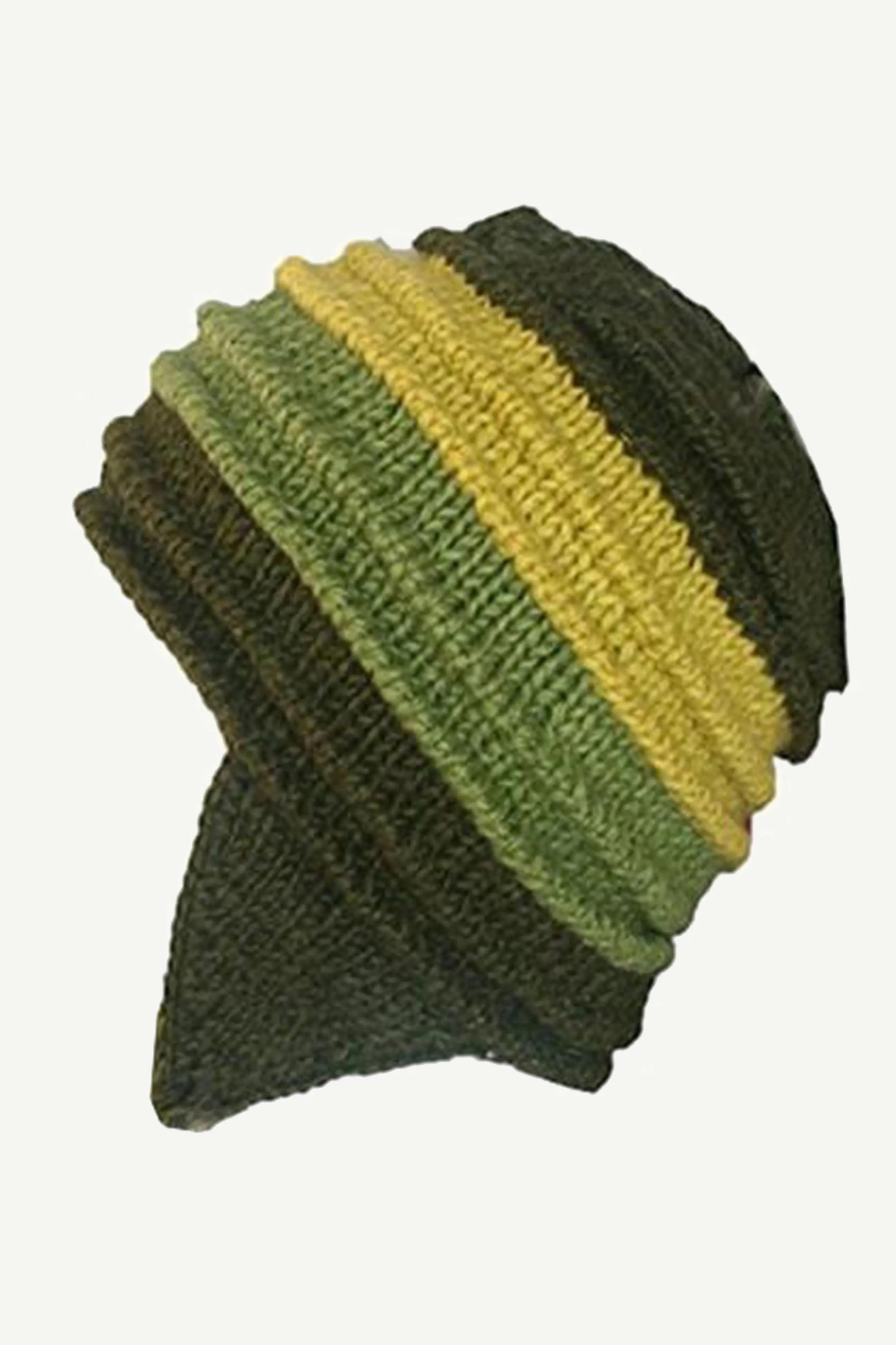 Assorted Designer's Style Highland Wool Knit Beanie Earflap Mitten