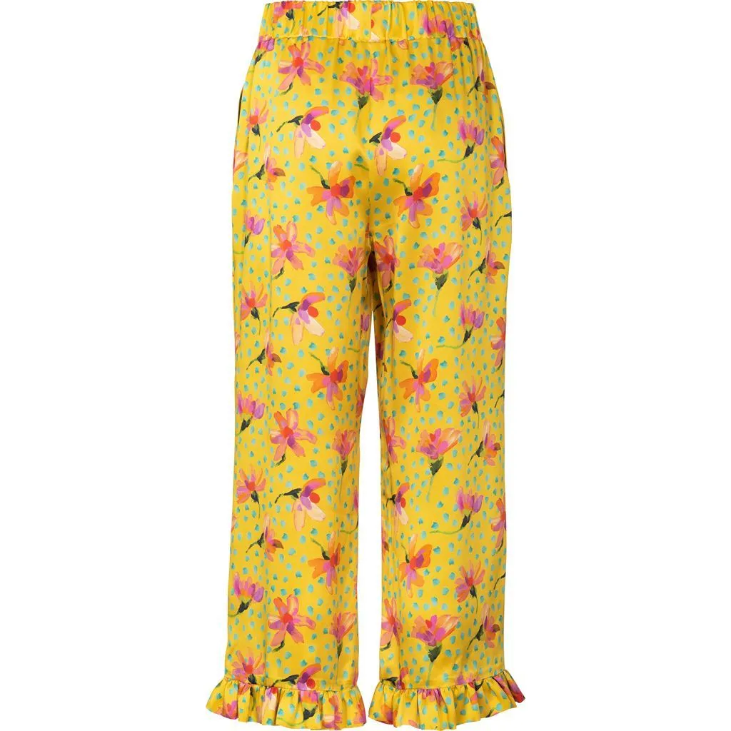 Burda Style Pattern 6199 Misses' Trousers / Pants - Shorts - Elastic Waist - Hem Frills
