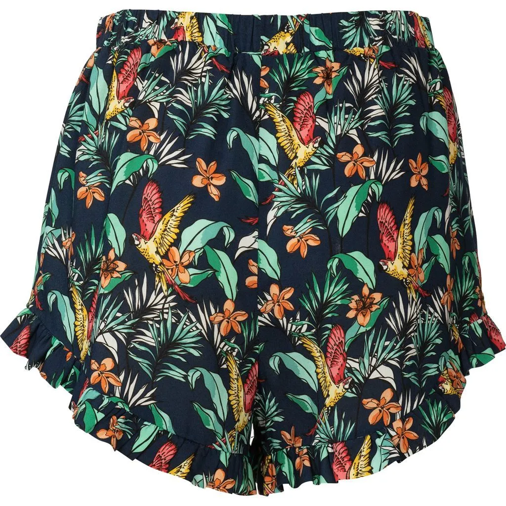 Burda Style Pattern 6199 Misses' Trousers / Pants - Shorts - Elastic Waist - Hem Frills