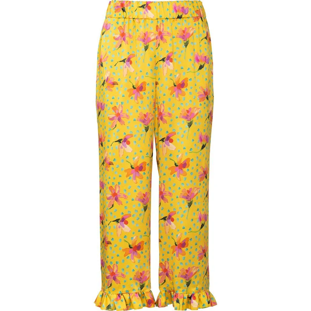 Burda Style Pattern 6199 Misses' Trousers / Pants - Shorts - Elastic Waist - Hem Frills