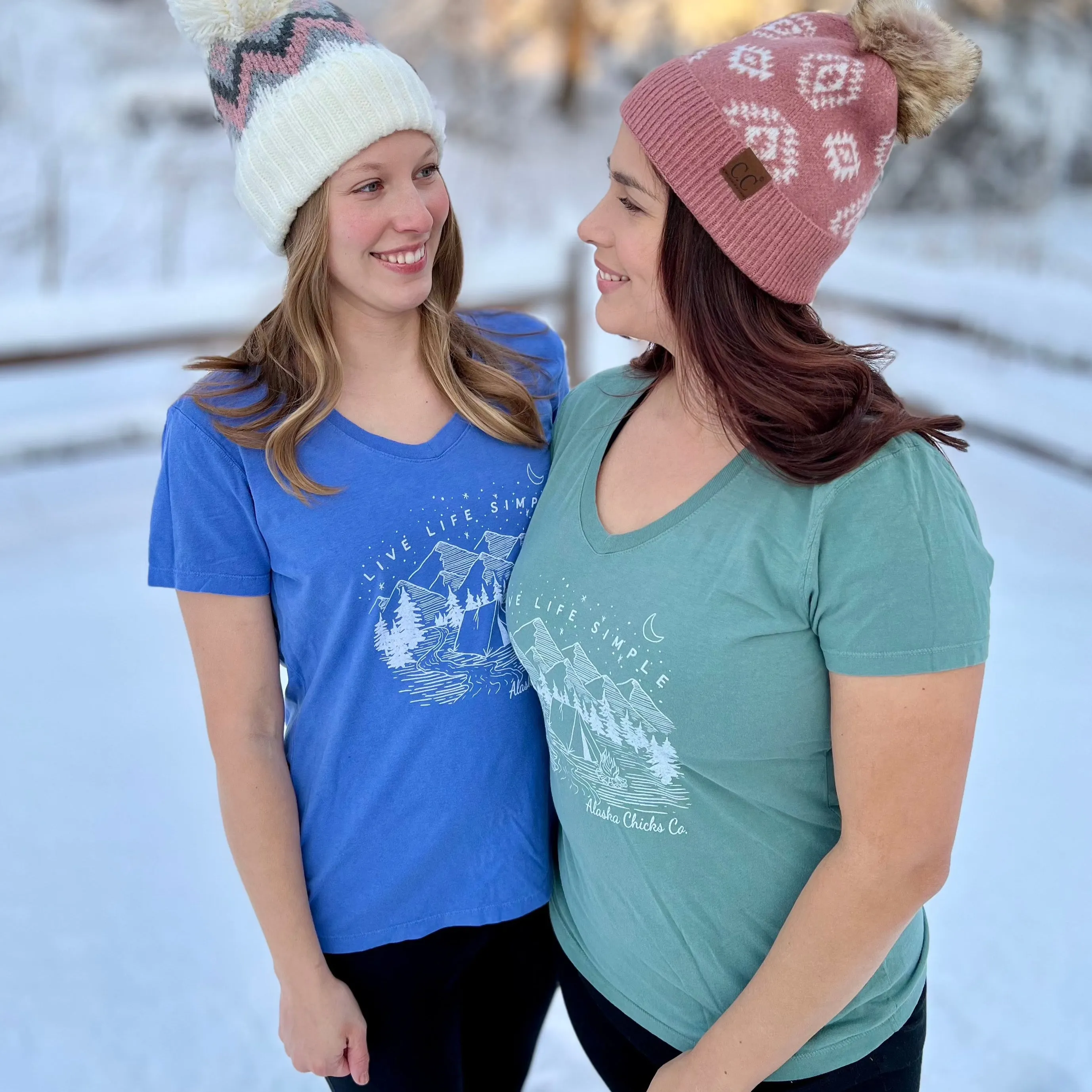 Camping Live Life Simple T-Shirt
