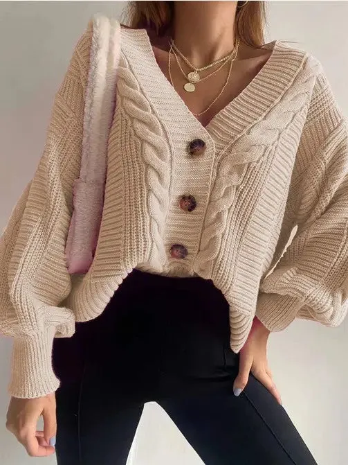 Classic Knit cardigan sweater