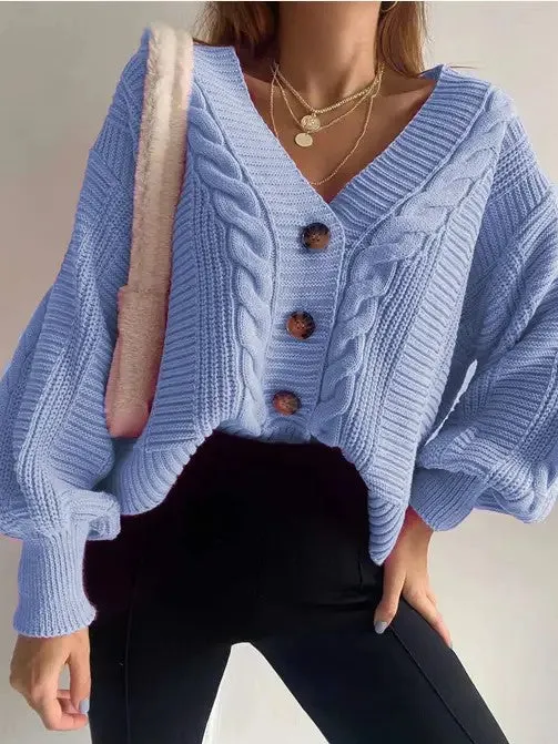 Classic Knit cardigan sweater