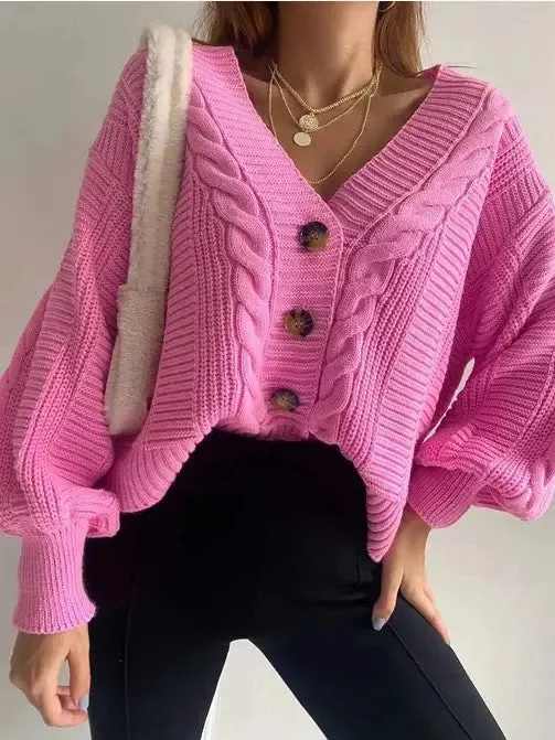 Classic Knit cardigan sweater