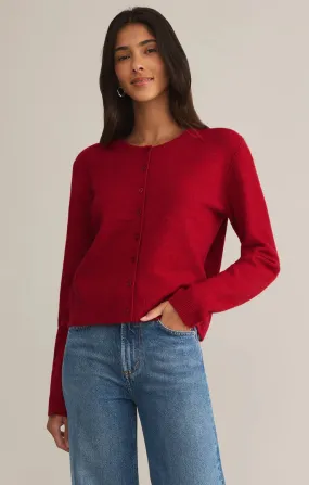 Classic Red Cardigan