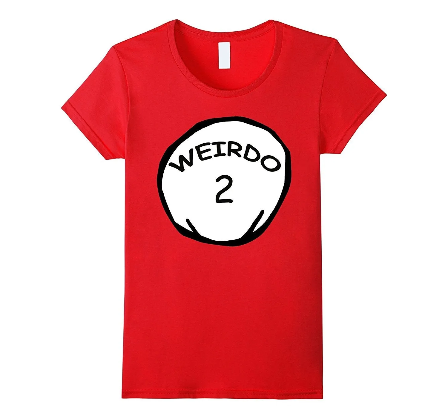 Clever Weirdo 1 &amp; Weirdo 2 Funny Group Matching Halloween T
