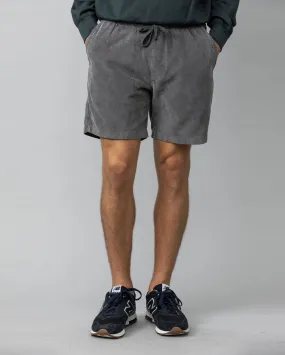 CORDUROY EASY SHORT / BLACK