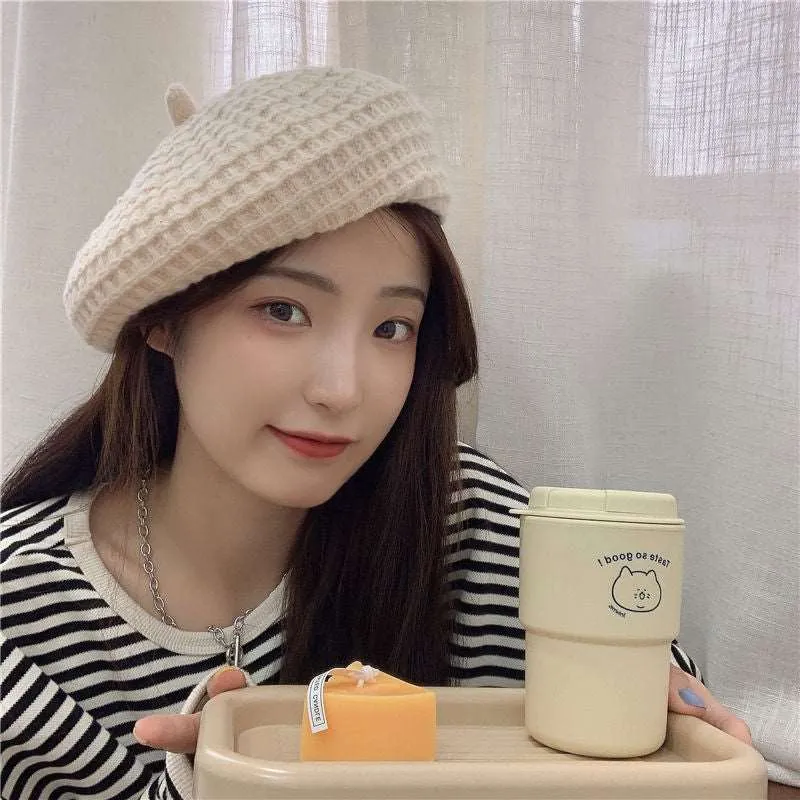 Cozy Kawaii Wool Beret Collection