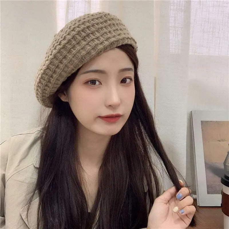 Cozy Kawaii Wool Beret Collection