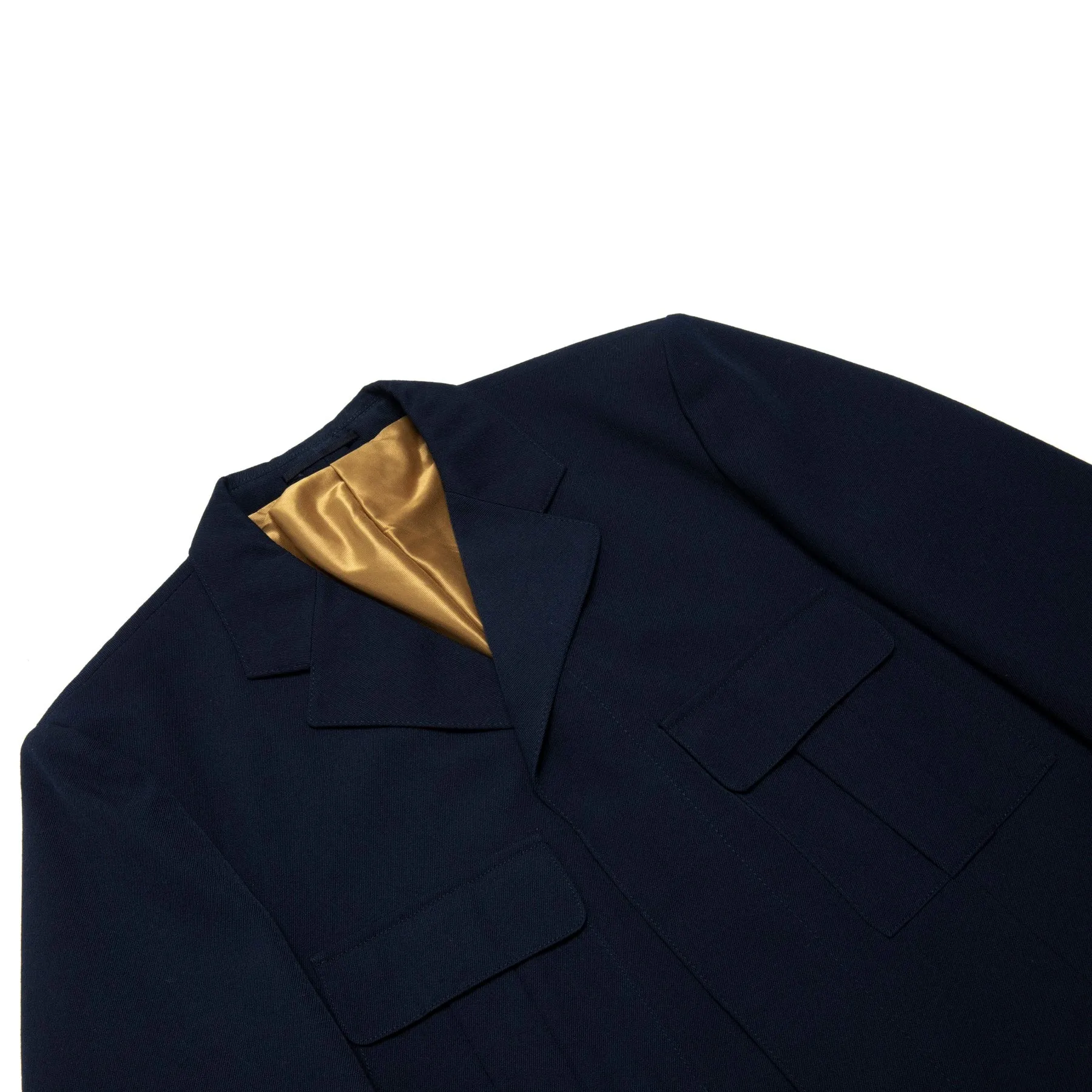 High-Density Twill, Terylene, Structured, Government-Issued
