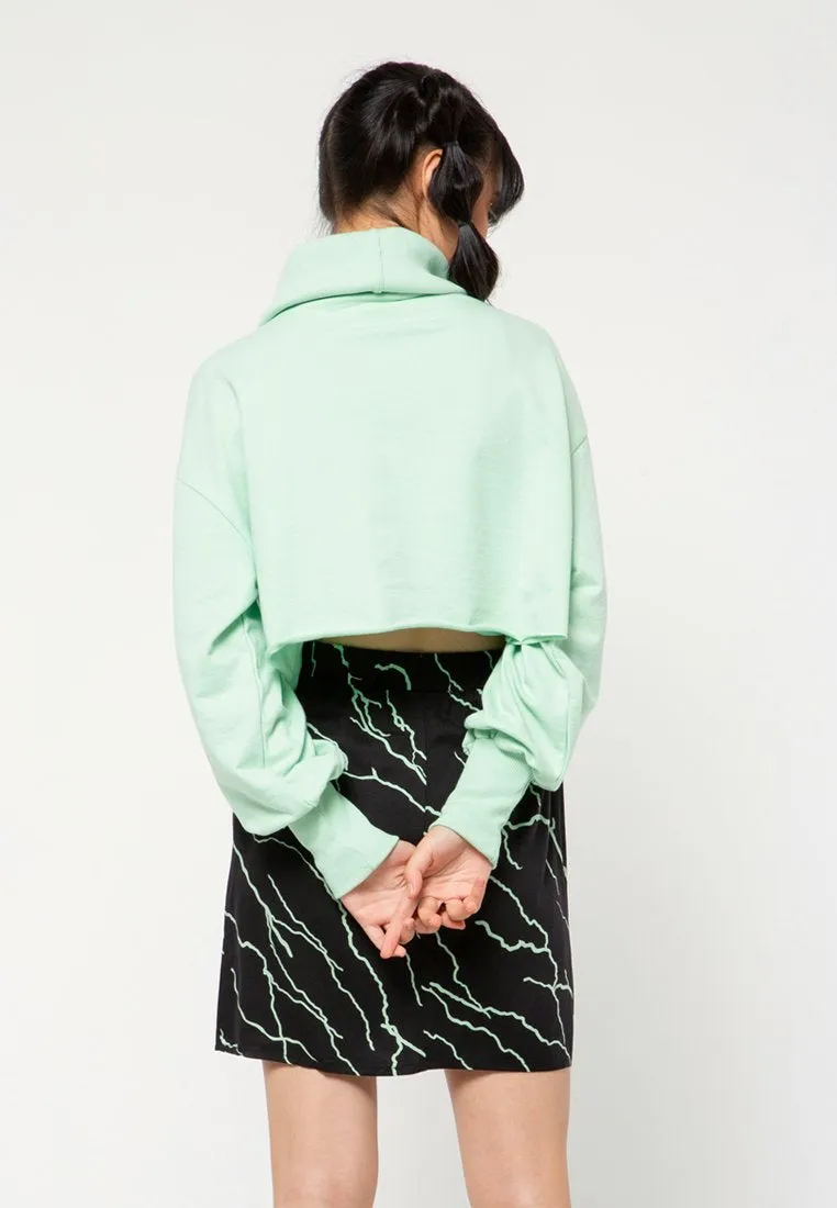 High Neck Sweatshirt
