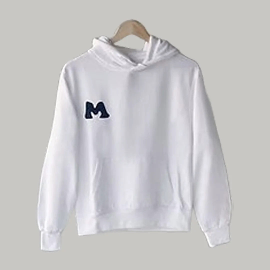 Letters Puff Printed Hoodie