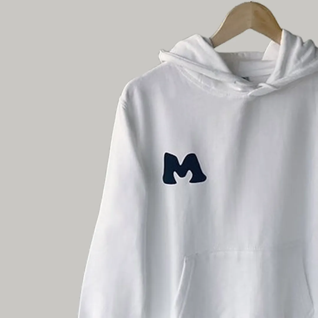 Letters Puff Printed Hoodie