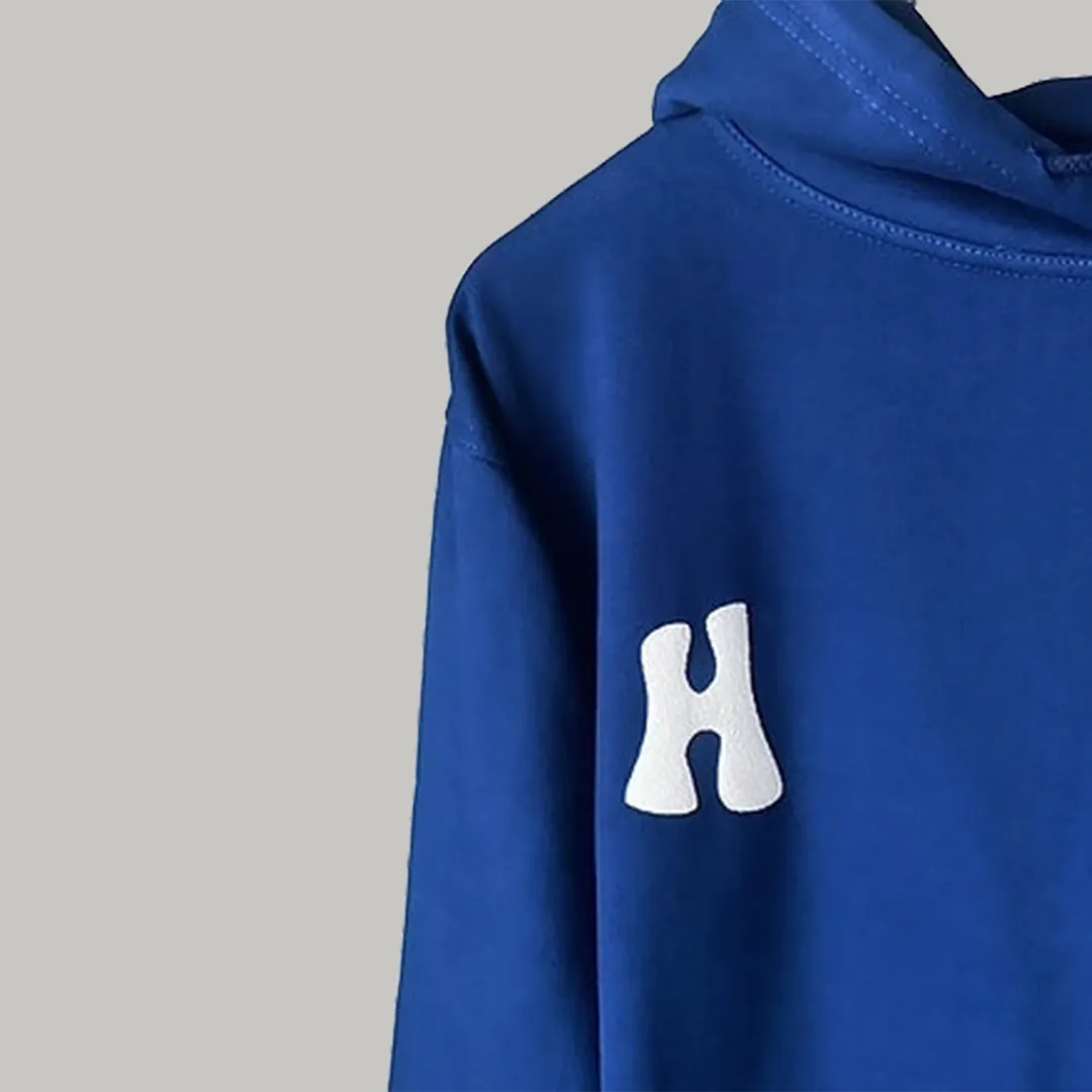 Letters Puff Printed Hoodie