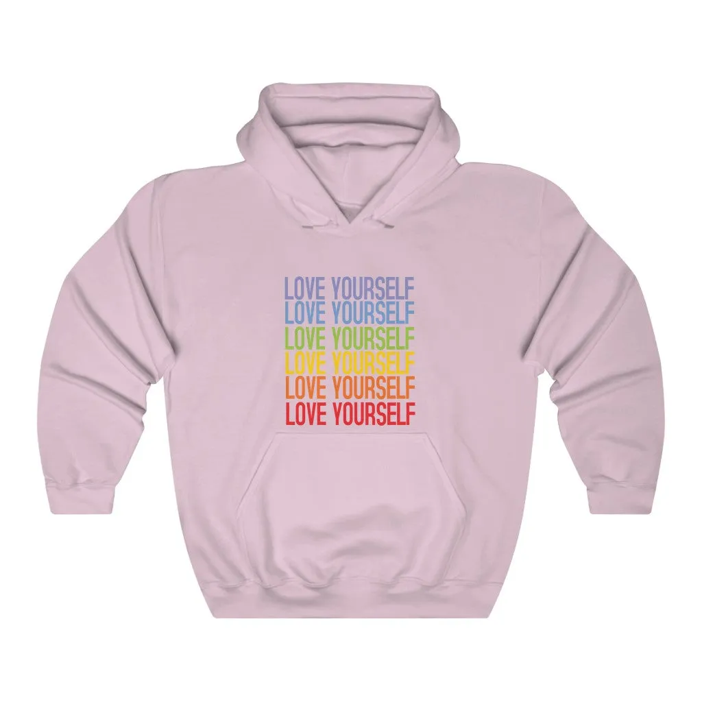 Love yourself Hoodie - Trendy Winter Kpop Hoodies - Kpop Hooded Sweater