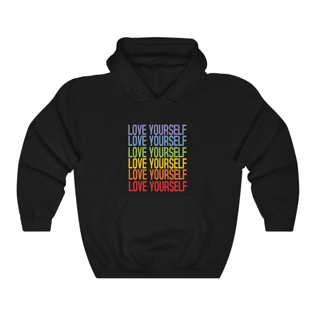 Love yourself Hoodie - Trendy Winter Kpop Hoodies - Kpop Hooded Sweater