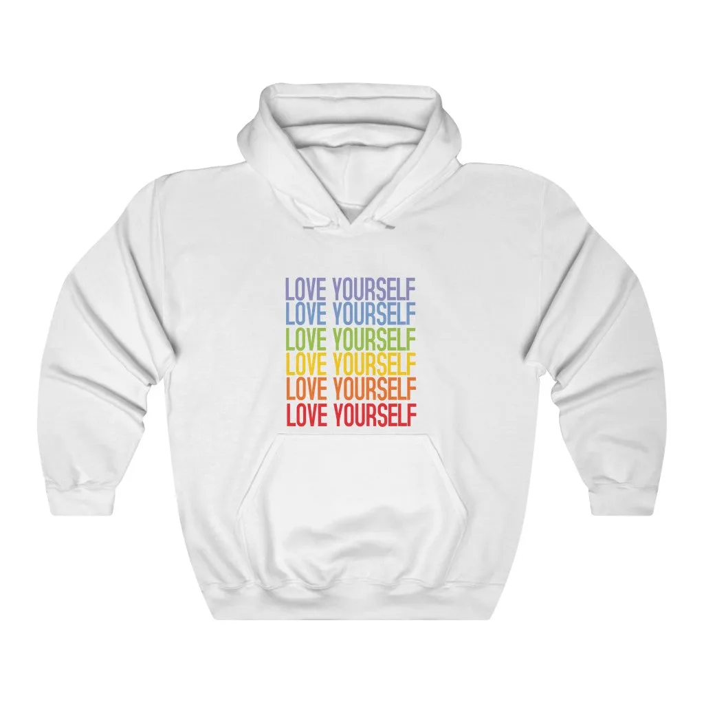 Love yourself Hoodie - Trendy Winter Kpop Hoodies - Kpop Hooded Sweater