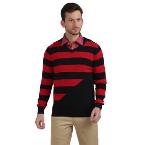 Men Multi-Colour Cotton Sweaters