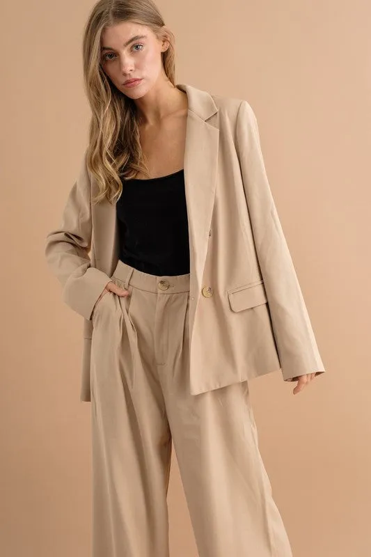 Metropolitan Maven Double-Breasted Blazer