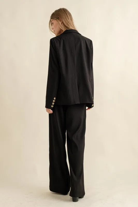 Metropolitan Maven Double-Breasted Blazer
