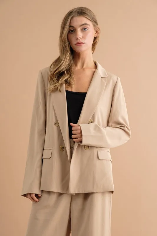 Metropolitan Maven Double-Breasted Blazer