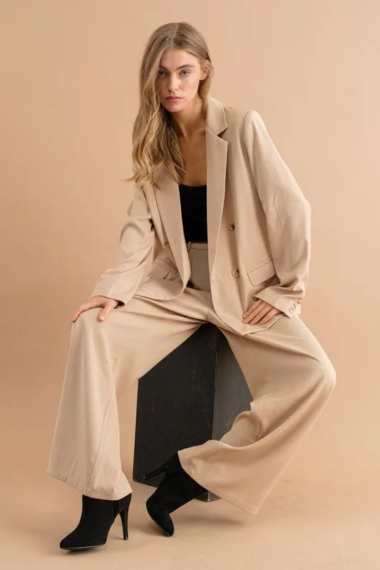 Metropolitan Maven Double-Breasted Blazer