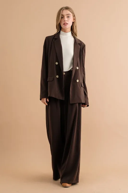 Metropolitan Maven Double-Breasted Blazer