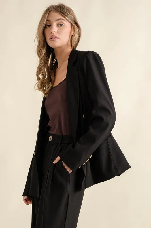 Metropolitan Maven Double-Breasted Blazer