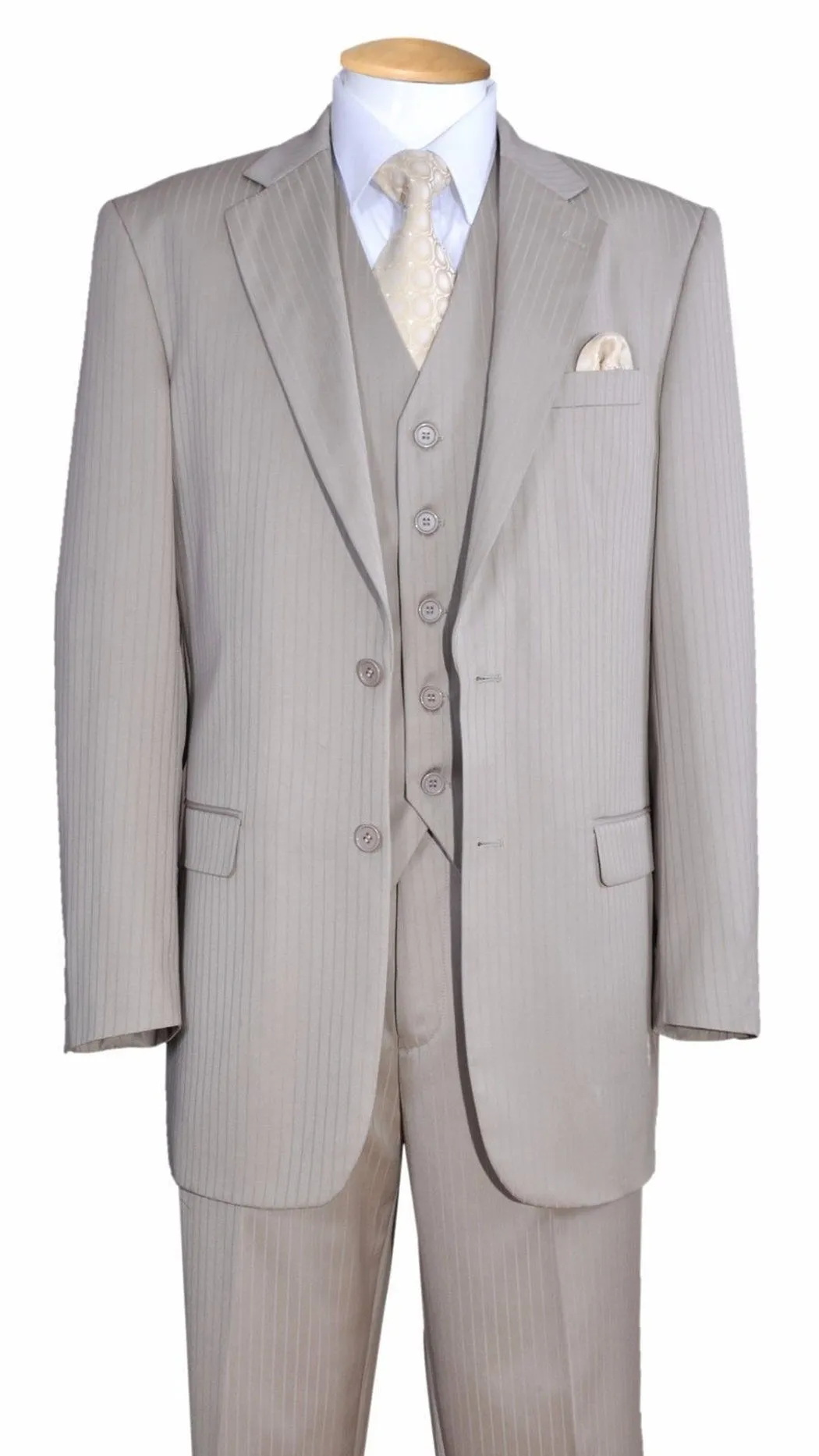 Milano Moda 5702v3-Tan Mens Suit