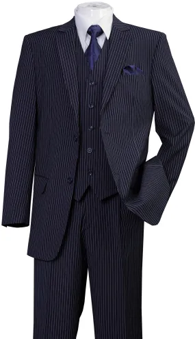 Milano Moda 5702v8-NV Mens Suit