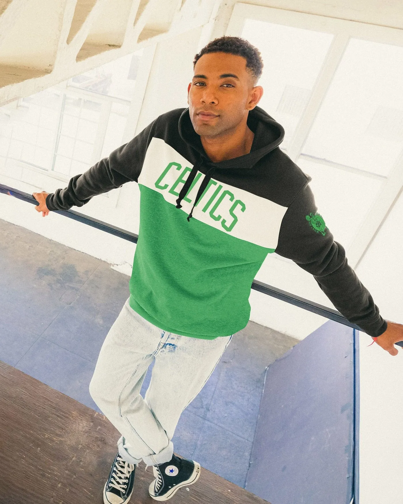 NBA Boston Celtics Colorblock Hoodie