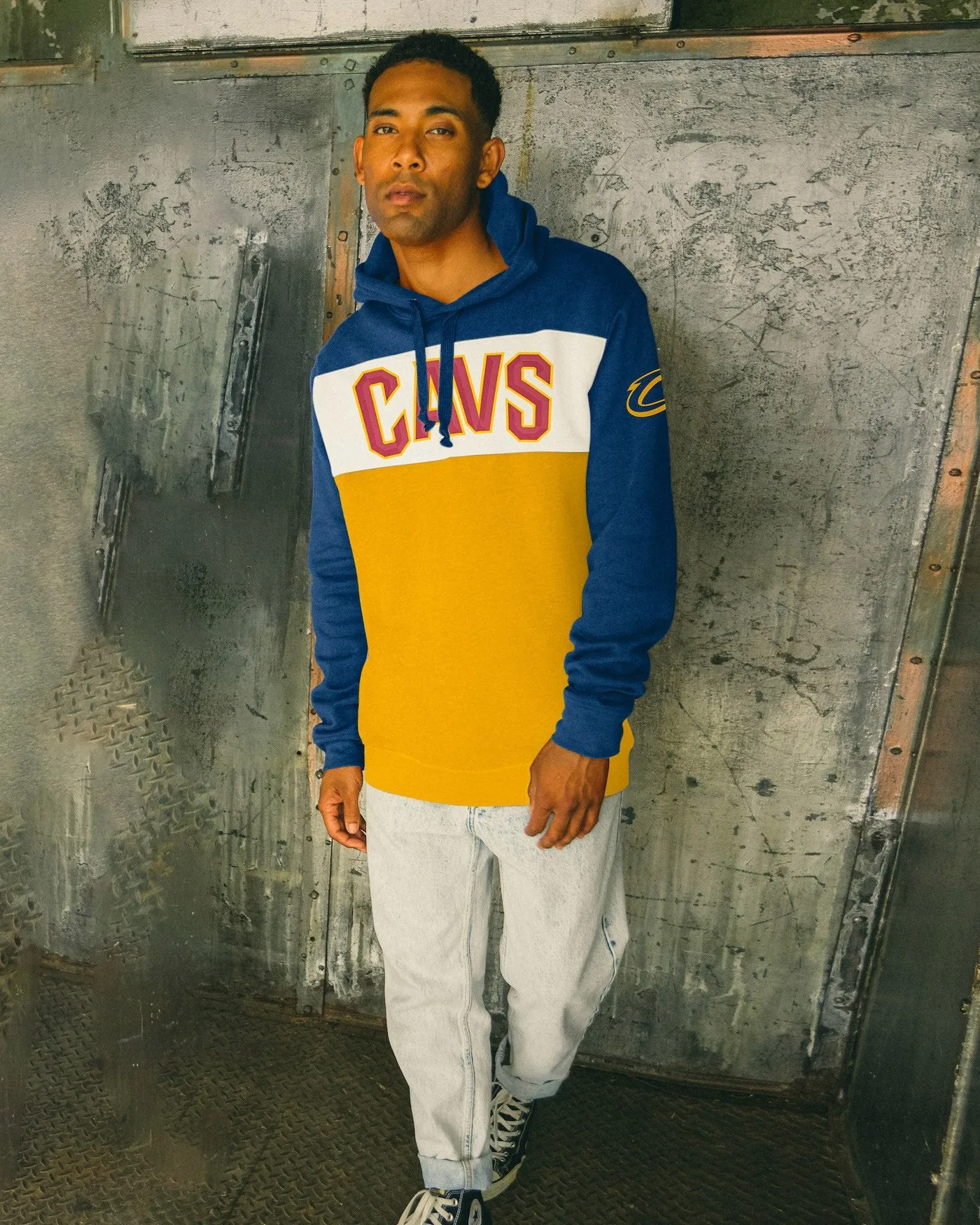 NBA Cleveland Cavaliers Colorblock Hoodie