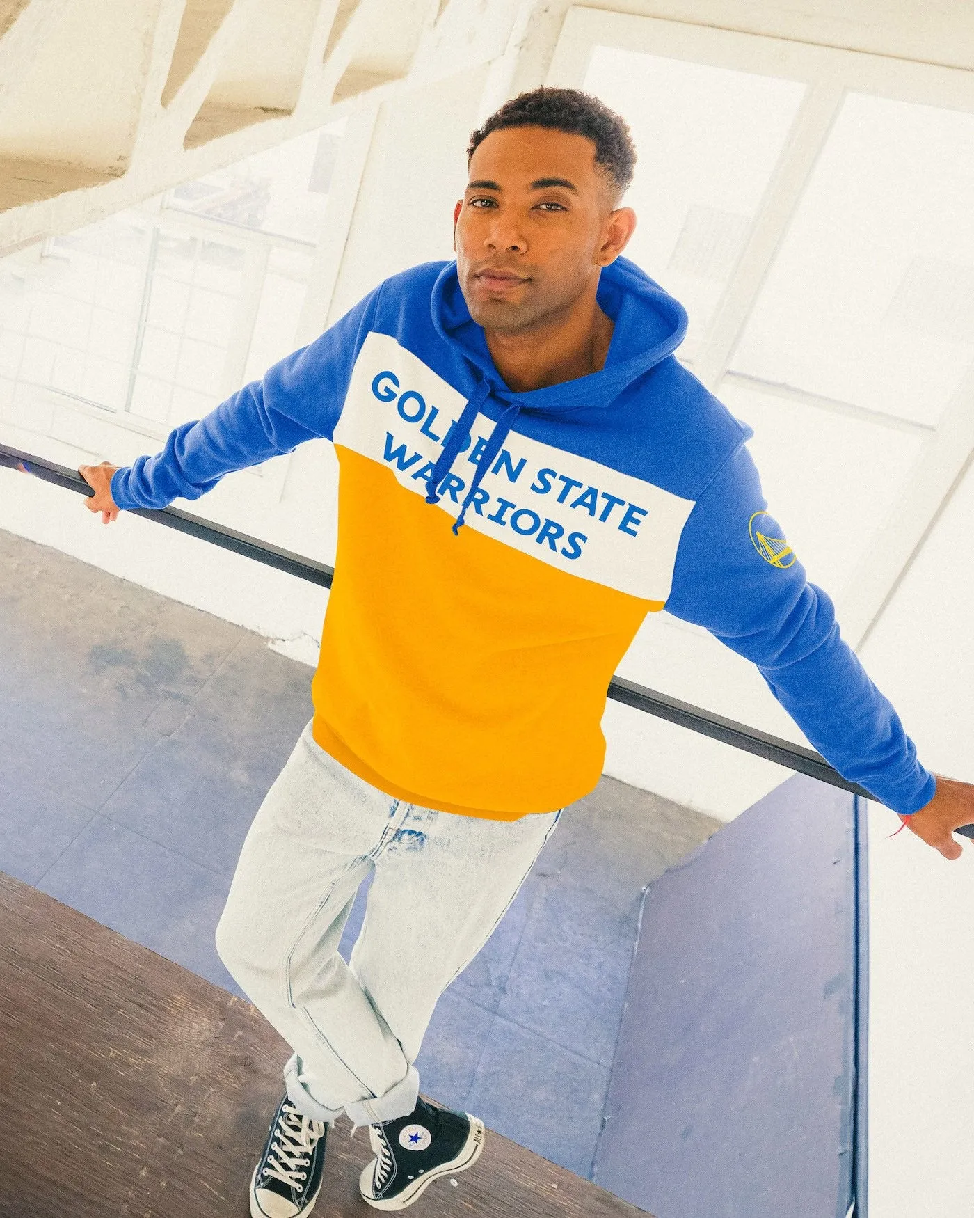 NBA Golden State Warriors Colorblock Hoodie
