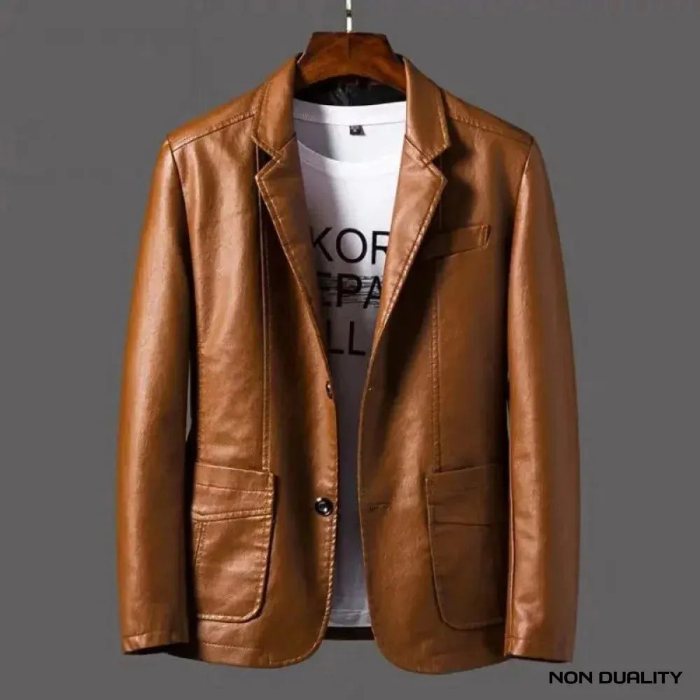 Non Duality | Classic Leather Jacket