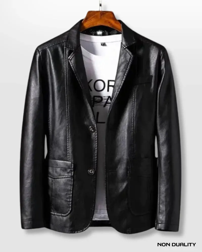 Non Duality | Classic Leather Jacket