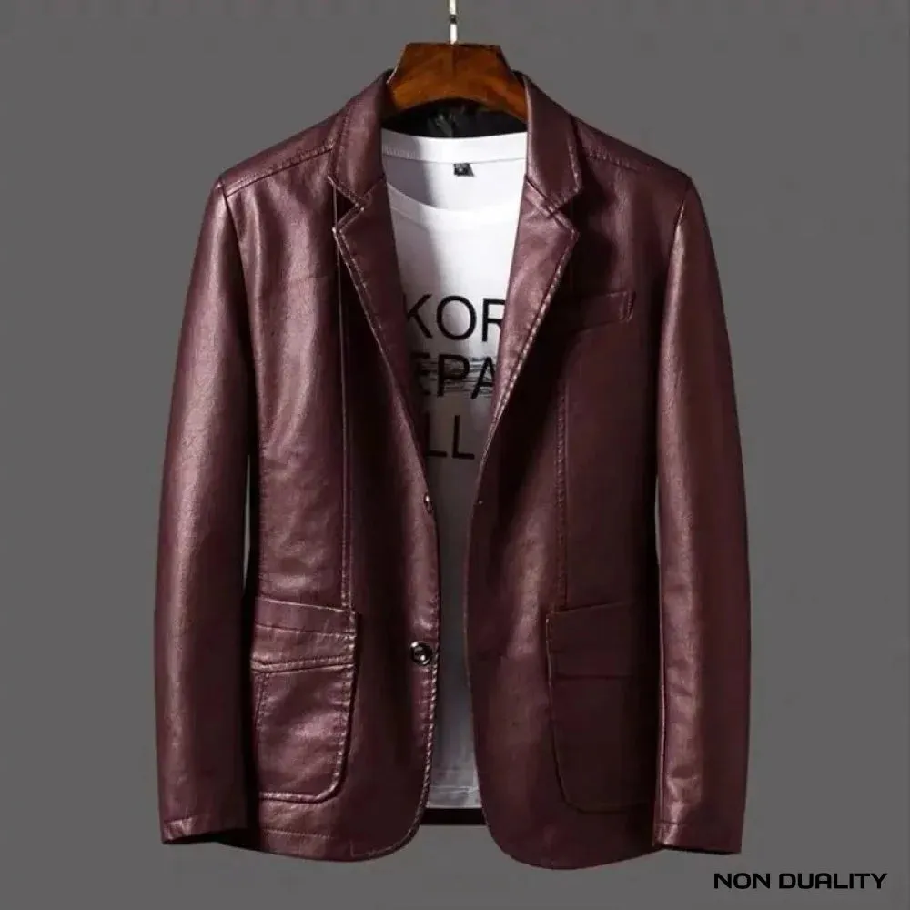 Non Duality | Classic Leather Jacket