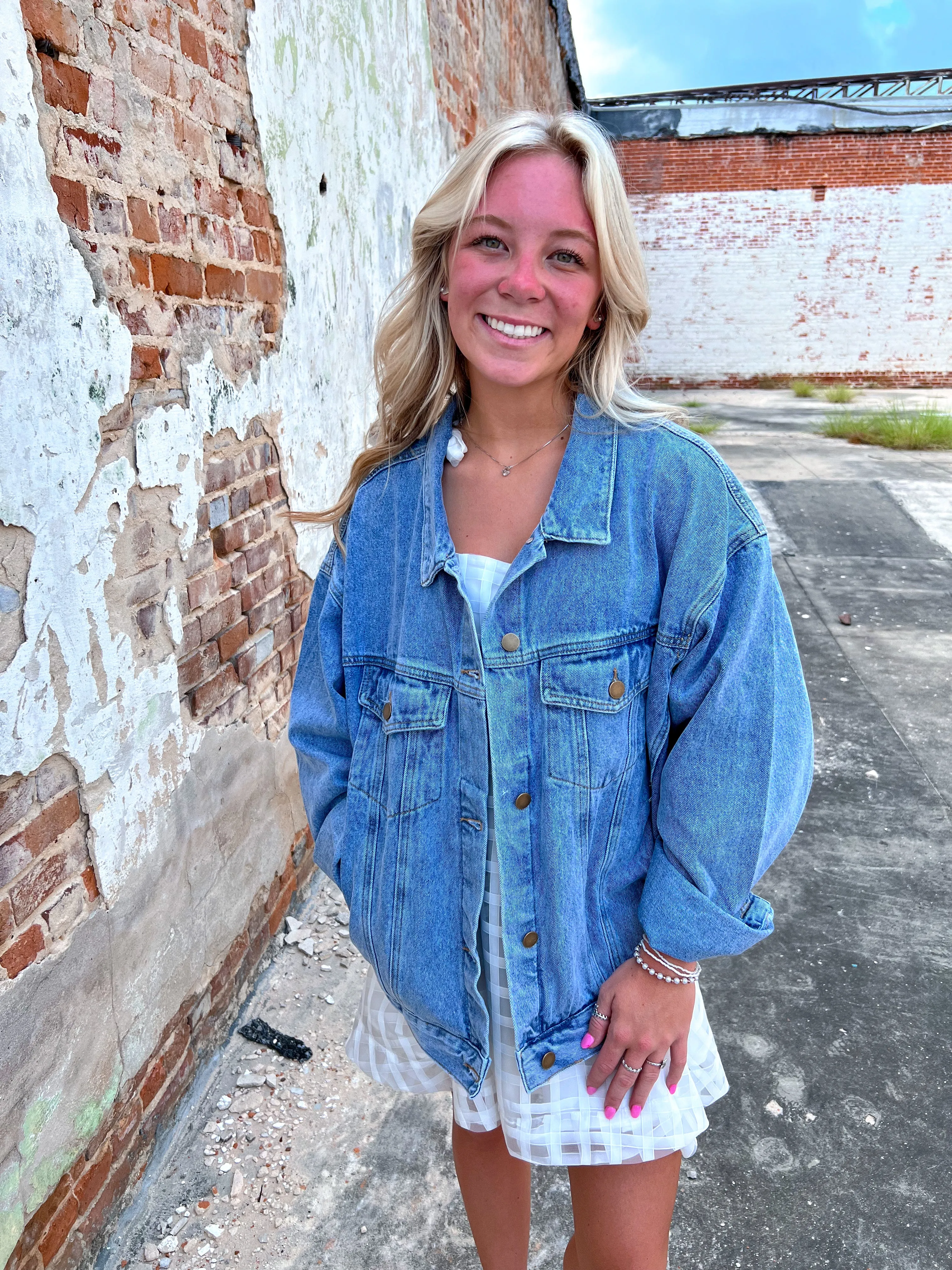 Oliver Boxy-Cut Denim Jacket