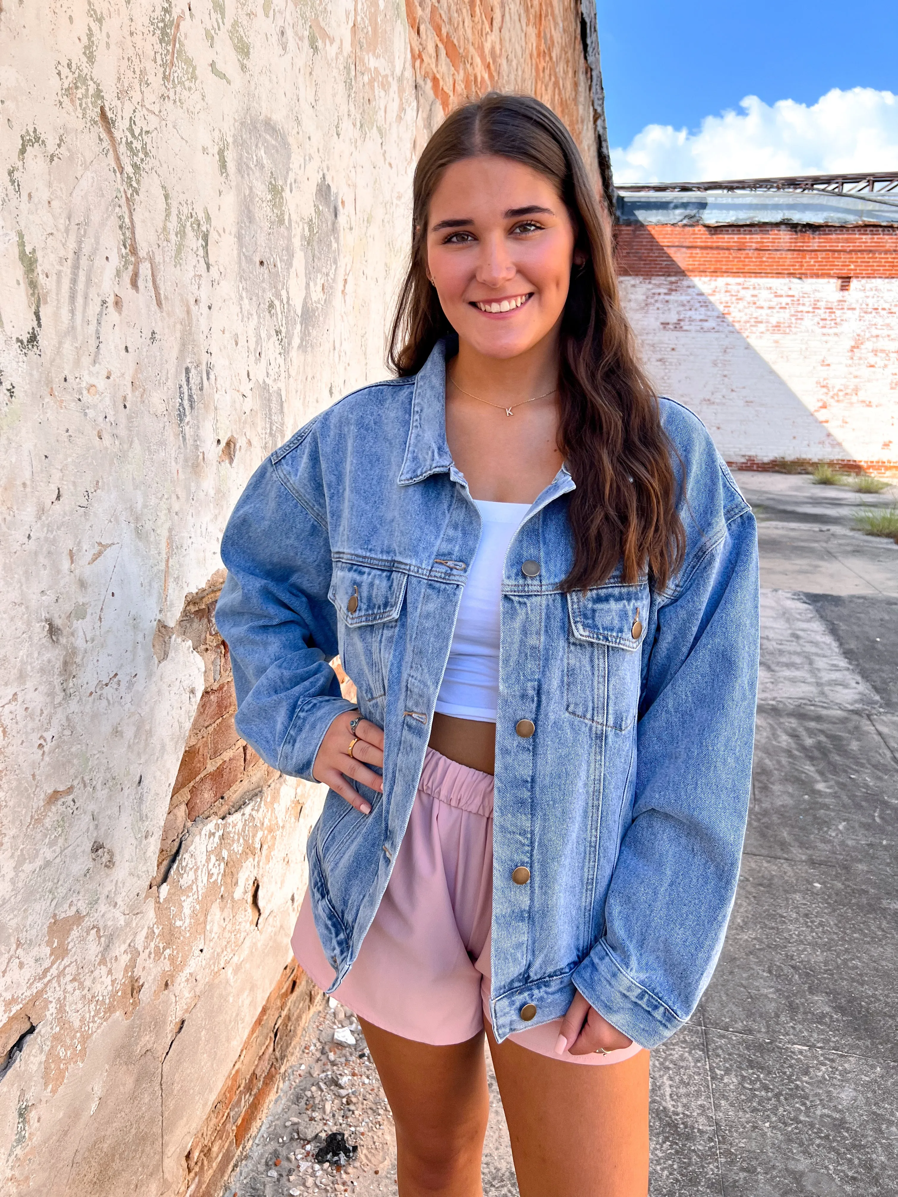 Oliver Boxy-Cut Denim Jacket
