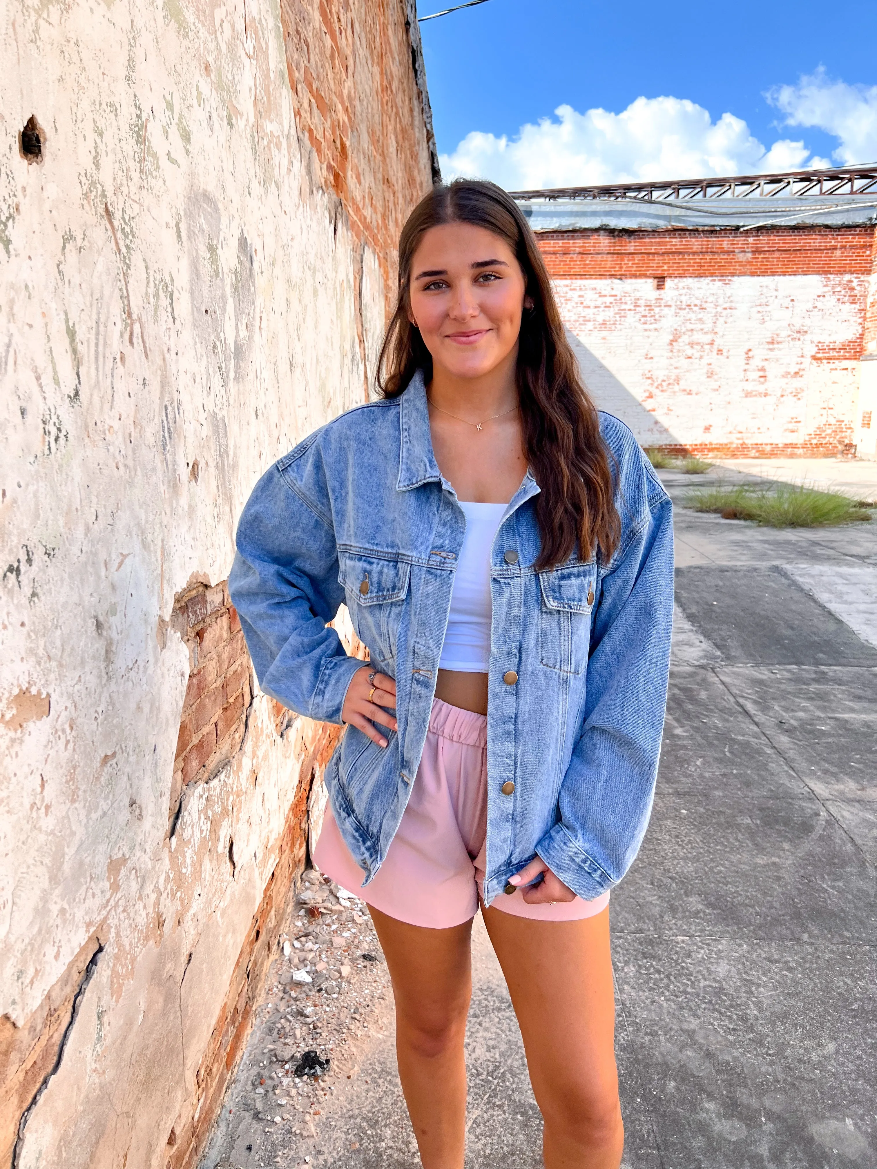 Oliver Boxy-Cut Denim Jacket
