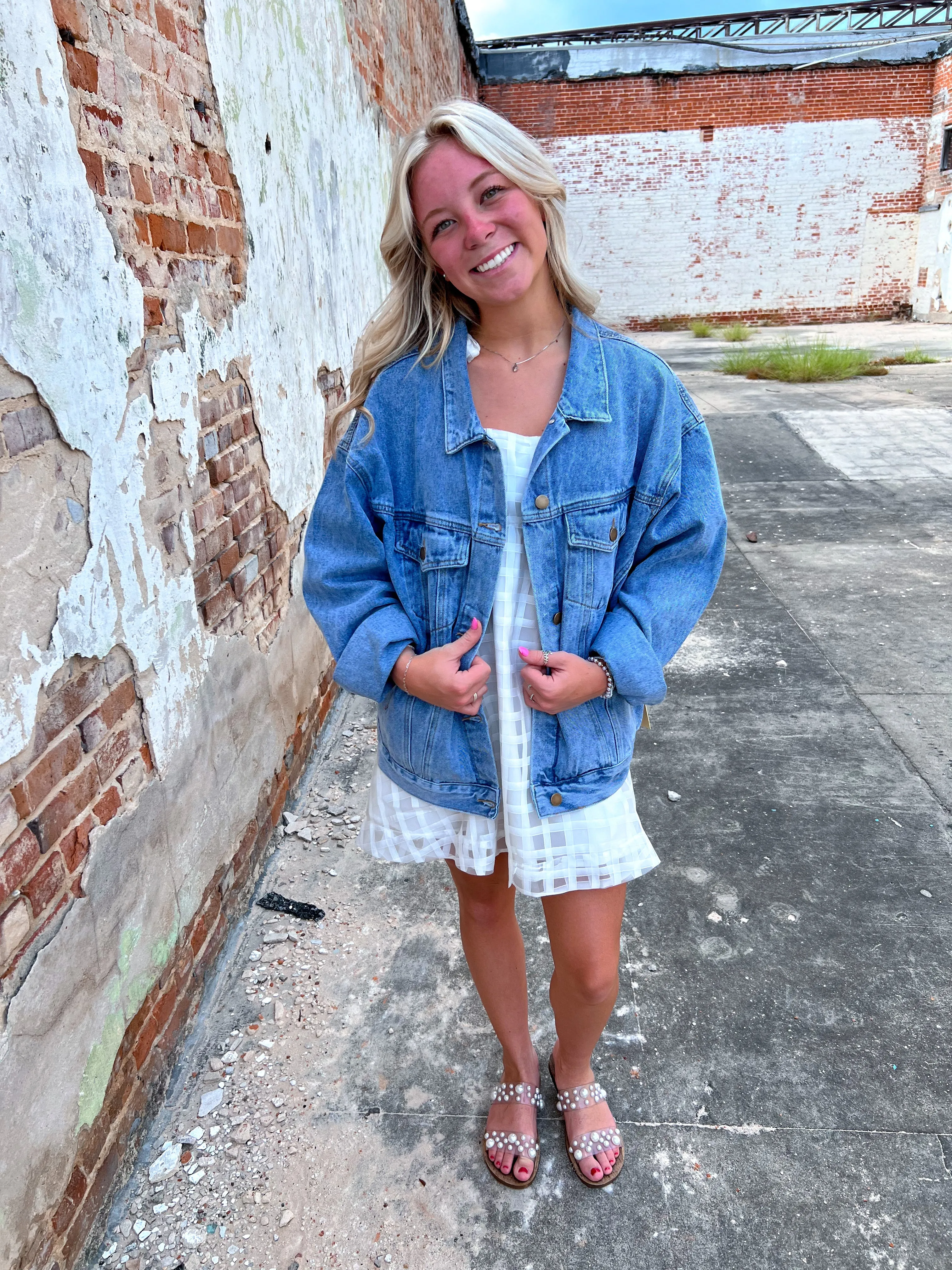 Oliver Boxy-Cut Denim Jacket