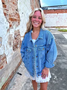 Oliver Boxy-Cut Denim Jacket