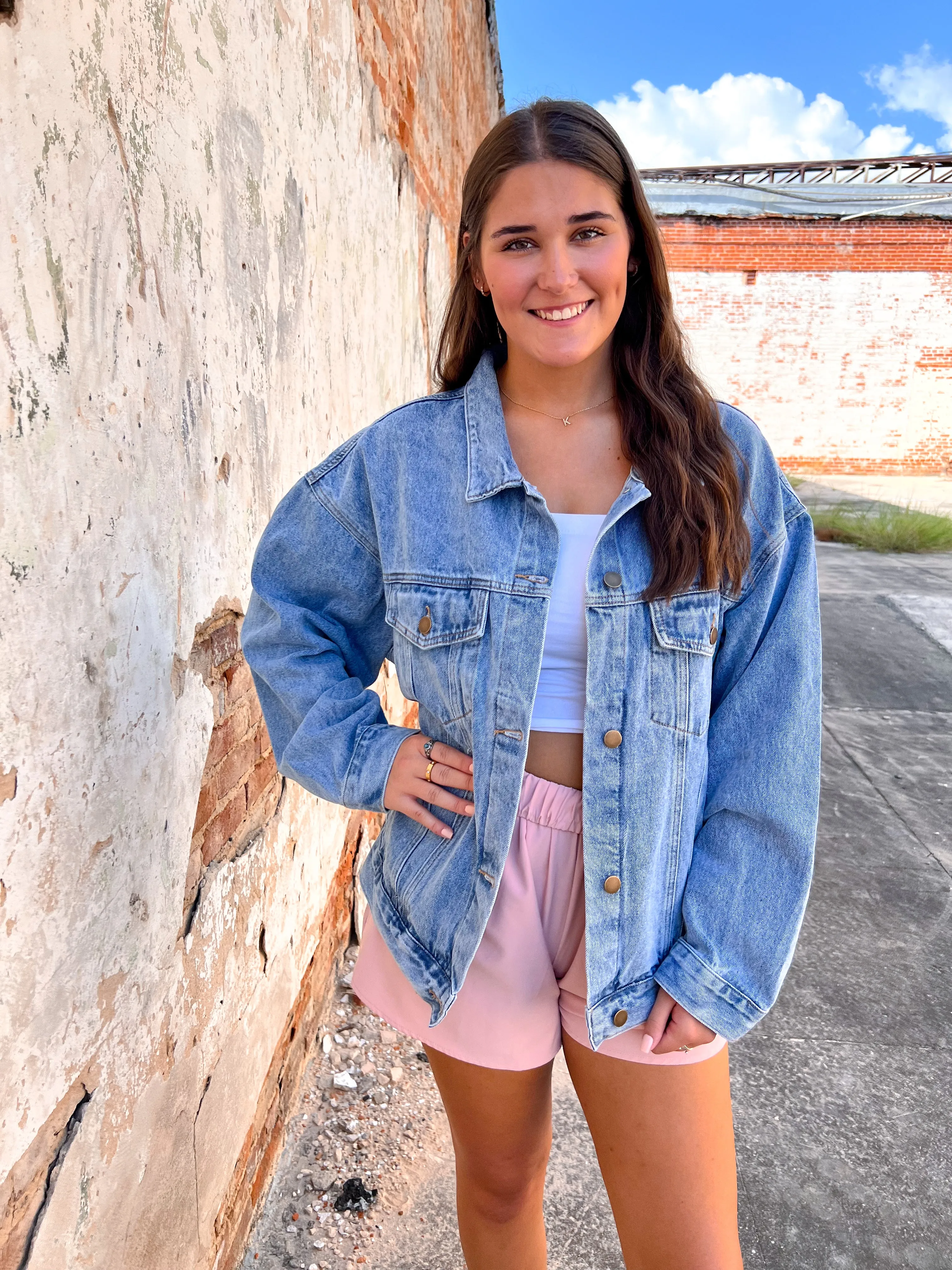 Oliver Boxy-Cut Denim Jacket