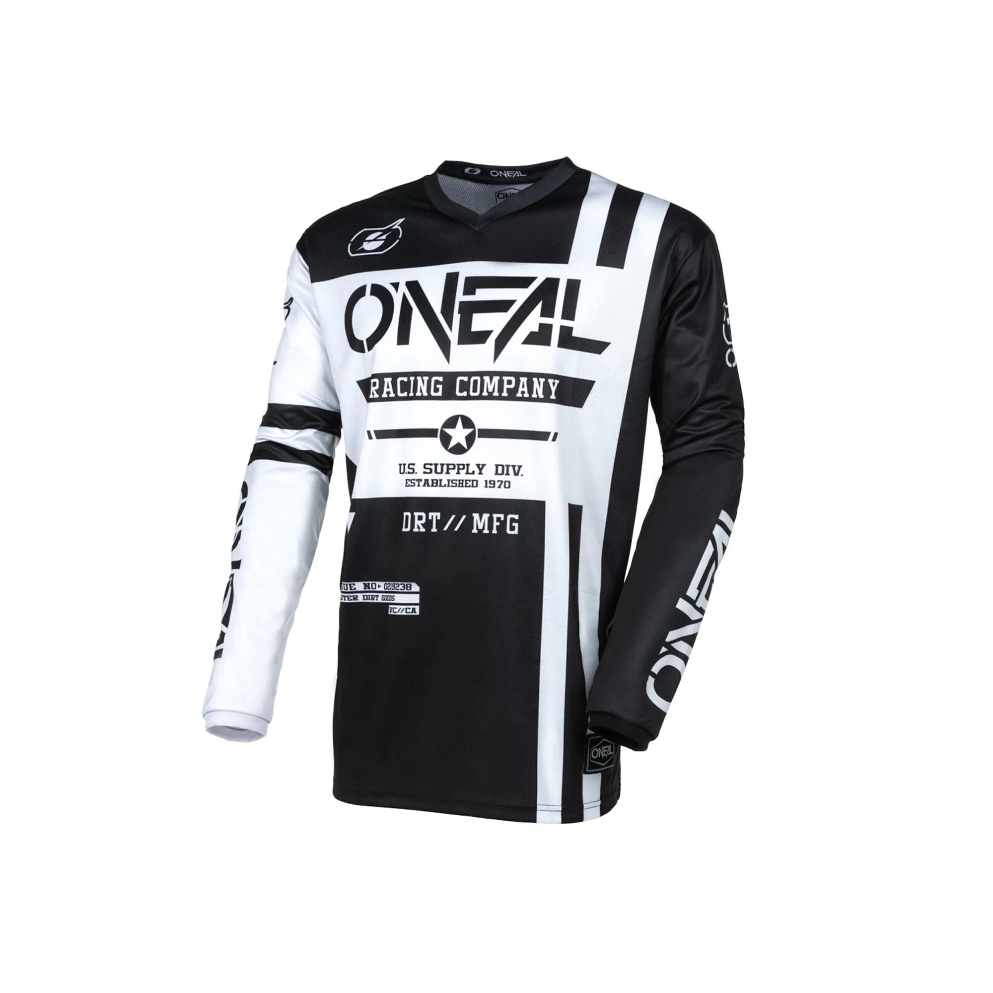 ONEAL Motorcycle Jersey & Pant Suit Black/White - 872373