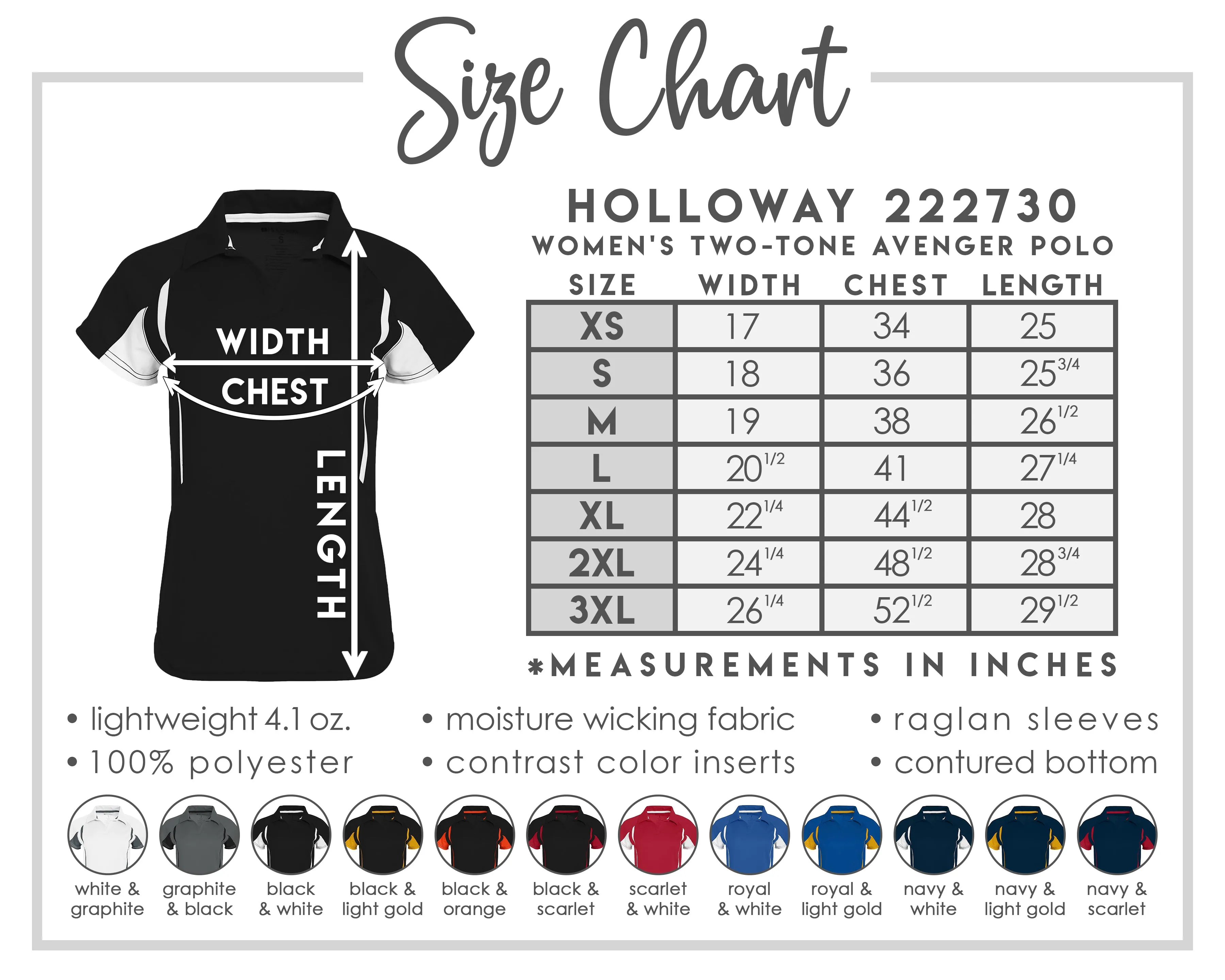 Personalized Ladies Holloway Golf Polo Shirt